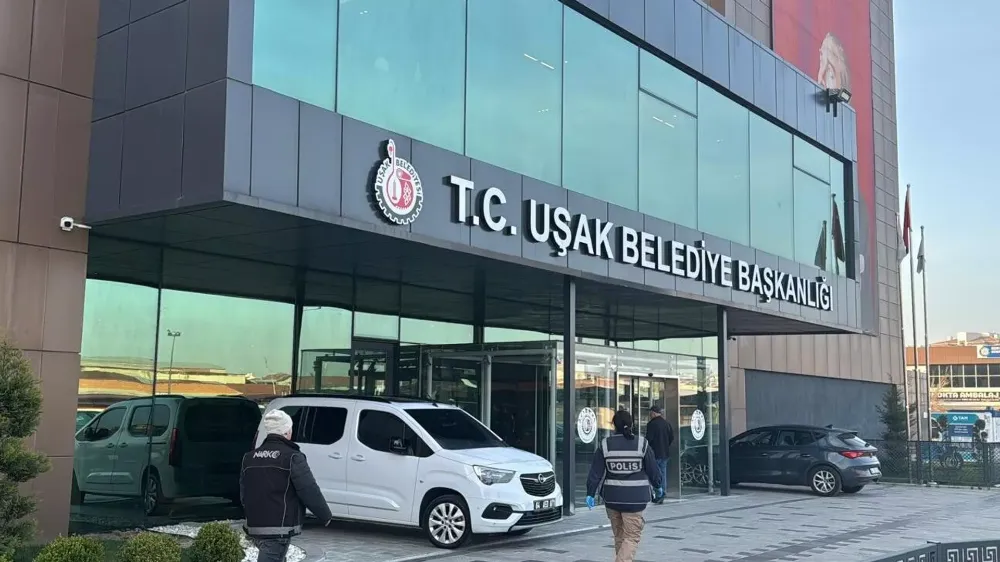 UŞAK BELEDİYESİNE OPERASYON !