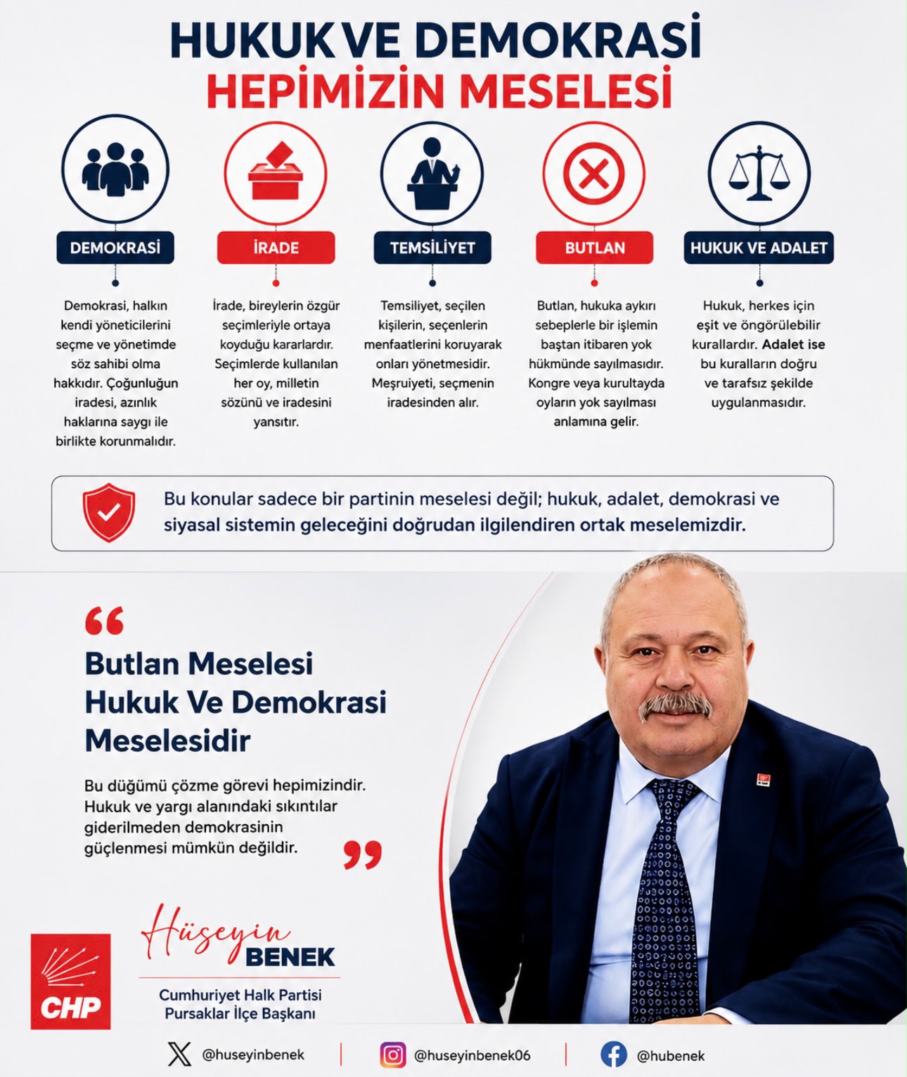 ”Butlan Meselesi Hukuk Ve Demokrasi Meselesidir”