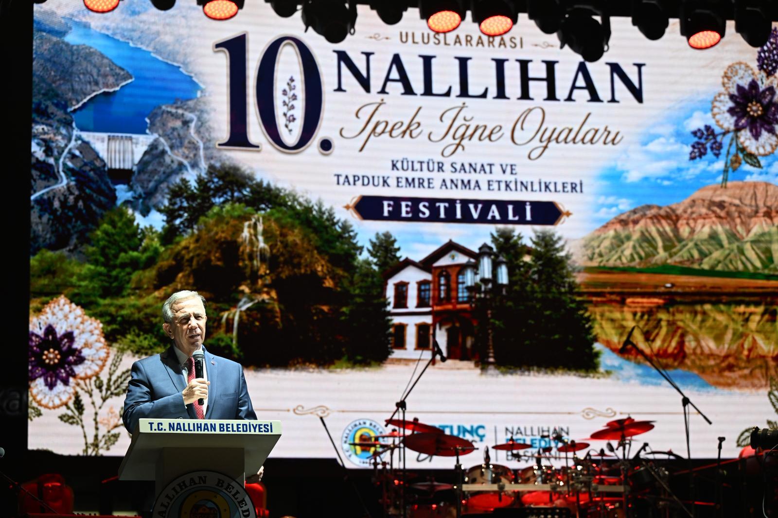 “FESTİVALLER KÜLTÜRÜN YAŞATILMASI AÇISINDAN ÇOK ÖNEMLİ”