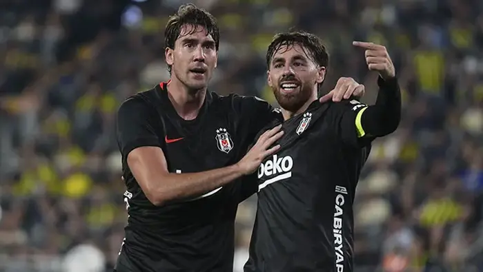 Beşiktaş, Kadıköy’de Fenerbahçe yi  2-1 yendi