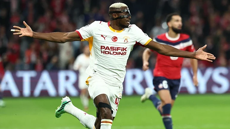 Galatasaray Lille’ yi 4-2 yendi