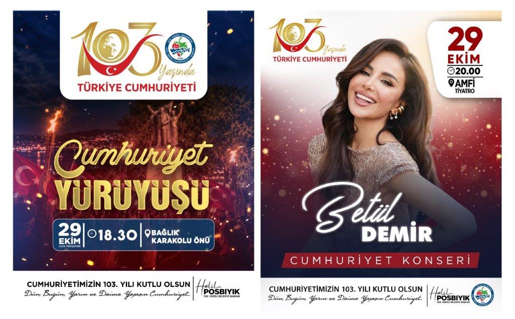 KDZ. EREĞLİ’DE CUMHURİYET BAYRAMI COŞKUYLA KUTLANACAK